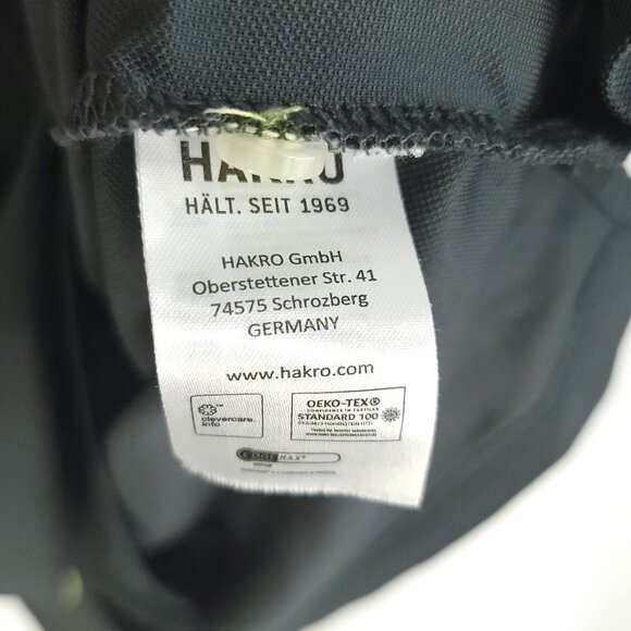 IMSA Montaplast Land Motorsport Graphic Polo Shirt Men's Small Gray Hakro - Picture 9 of 13